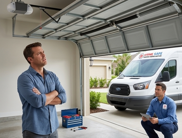 Garage Door Won't Open in Fort Myers
