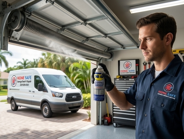 Garage Door Lubrication Service in Fort Myers