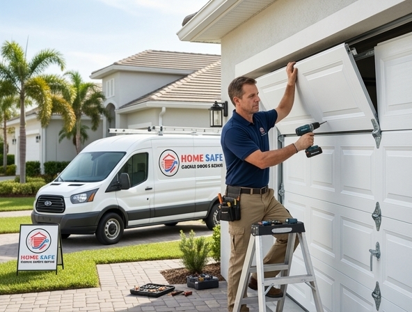 Garage Door Panel Replacement in Fort Myers
